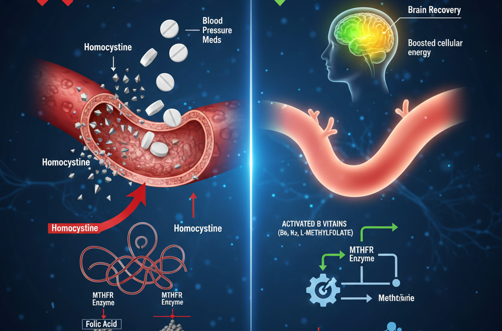 🛑 Why High Homocysteine is a Silent Stroke Risk Factor — And How to Lower It