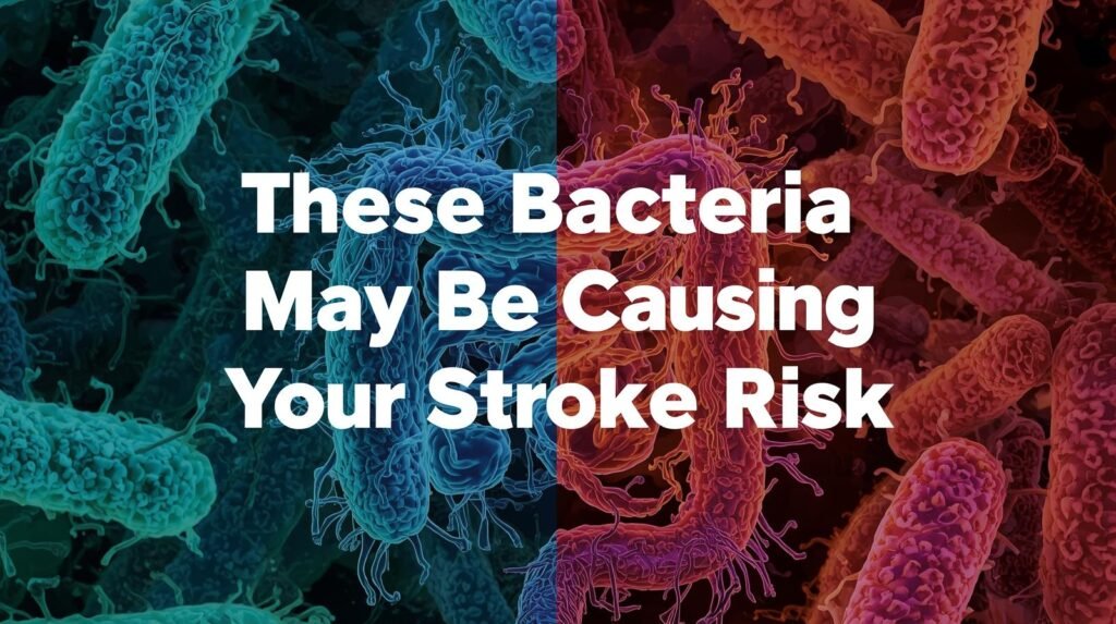 Gut bacteria producing TMAO that increases stroke risk and damages blood vessels
